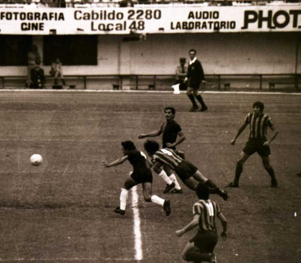 La palomita de Poy en diciembre de 1971.
