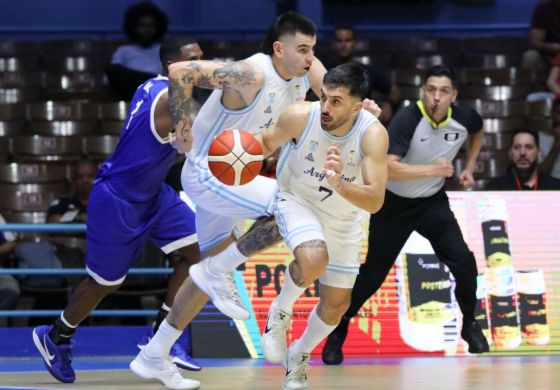 La selección argentina de básquet abrió su camino en las Eliminatorias con un triunfo