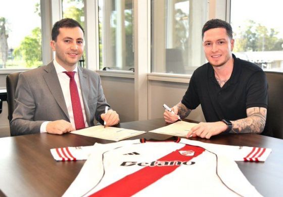 River oficializó a Aníbal Moreno y firmó contrato hasta 2029