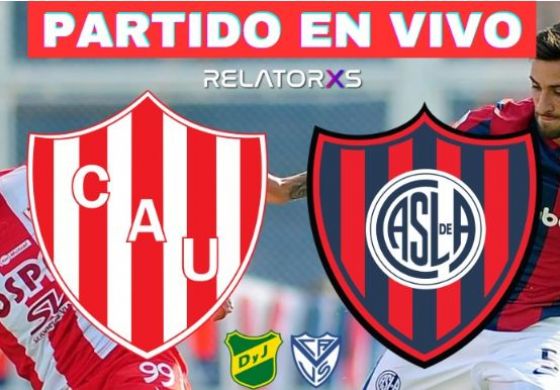 Vas a vivir por RELATORES Unión frente a San Lorenzo desde Santa Fe