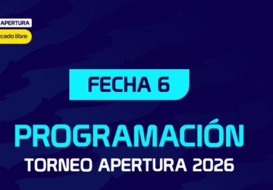 Árbitros confirmados para la fecha 6