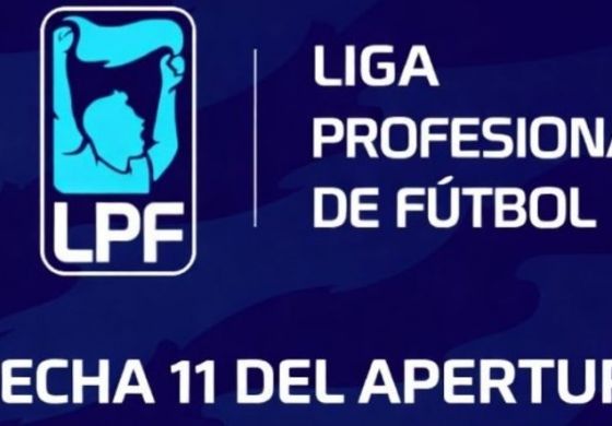 Agenda completa de la fecha 11 del Torneo Apertura