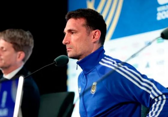 Lionel Scaloni habló en el Dallas Stadium antes del partido frente a Austria