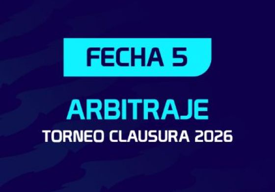 La quinta fecha del Clausura ya tiene arbitraje confirmado